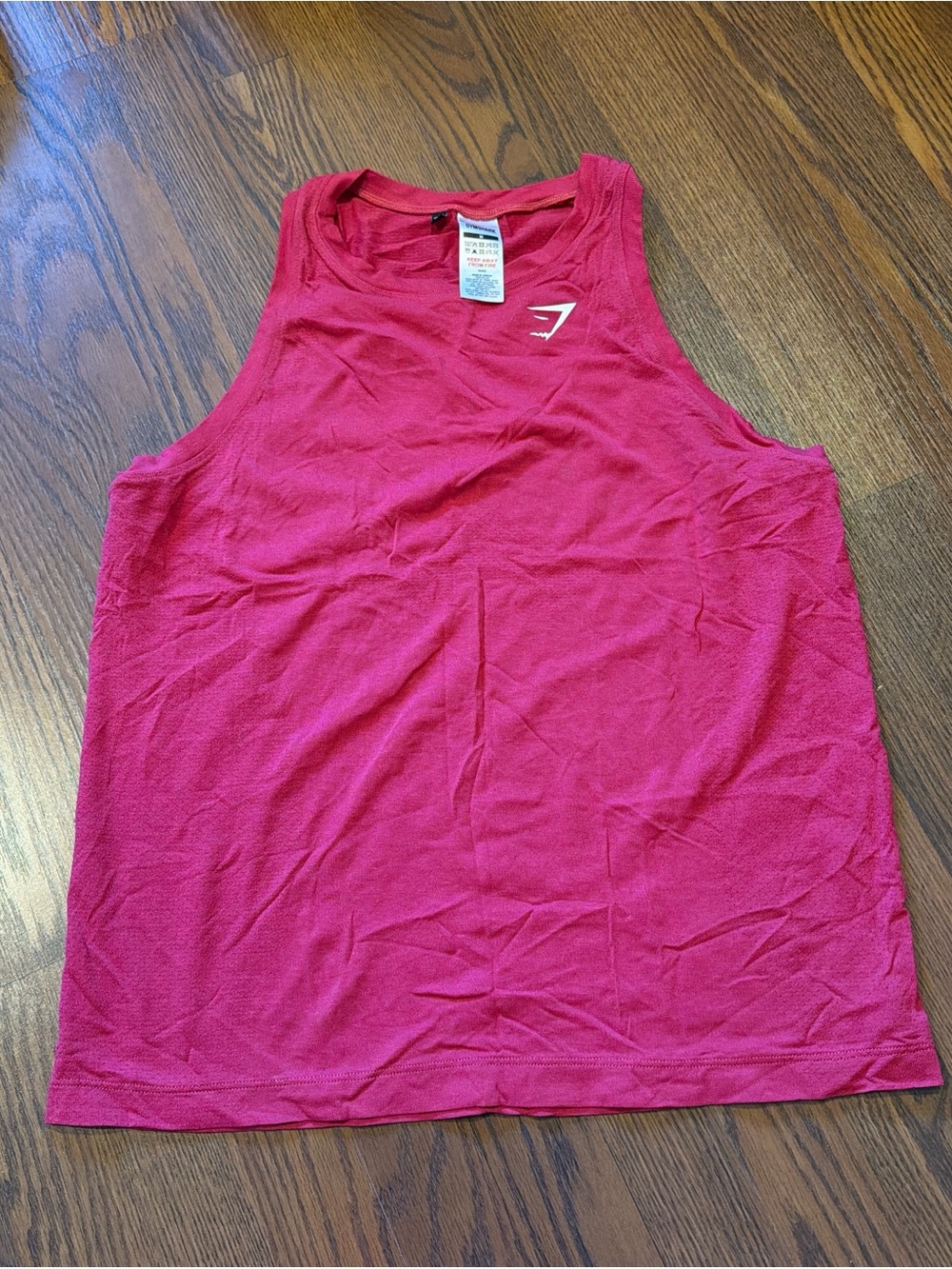 Women's gymshark pink  Sleeveless Top